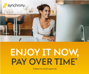 Synchrony Credit Card Banner